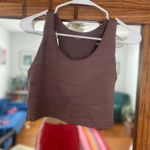 Athleta tank small brown